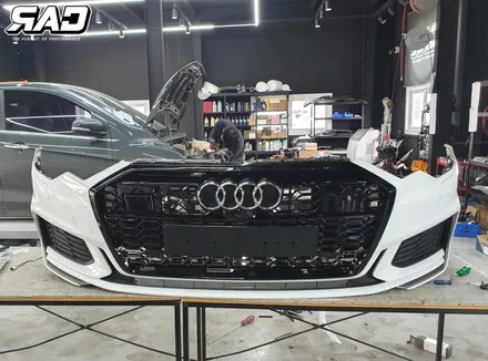 아우디 A6 C8 차량 RS6 블랙 그릴+크롬 딜리트 했어요~ / 김포 양촌읍