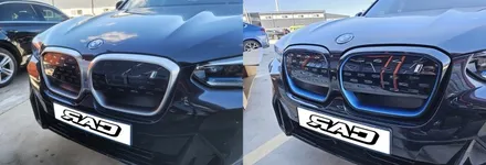 BMW ix3 블루블랙 그릴 튜닝 / 김포 양촌읍