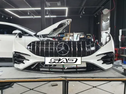 벤츠 EQS450 깔끔함보다 스포티한게 좋다면 AMG 세로 그릴! / 김포 양촌읍
