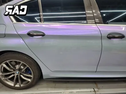 BMW G30 랩핑차량 우측면 사고수리 후 랩핑 재시공 작업하고 왔어요! / 김포 양촌읍