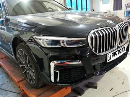 [JJ팩토리 인천김포]BMW 7시리즈 G11 사고수리(앞범퍼 복원, 휠 교체) / 김포 양촌읍