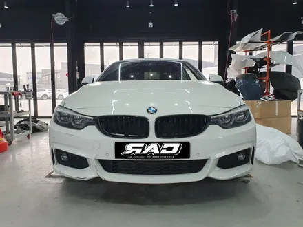 BMW 420i 사고 수리 겸 M4 바디킷 + 스포일러 튜닝 / 김포 양촌읍