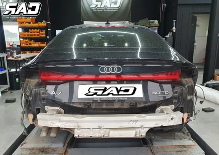 아우디 A7 TDI 콰트로 후방 사고수리 했어요~ / 김포 양촌읍