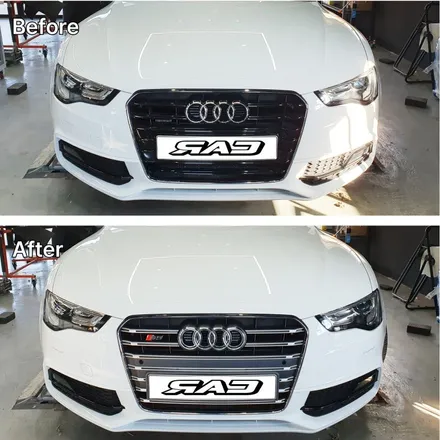 김포 아우디 Audi A5 S5 그릴 튜닝했어요 / 김포 양촌읍