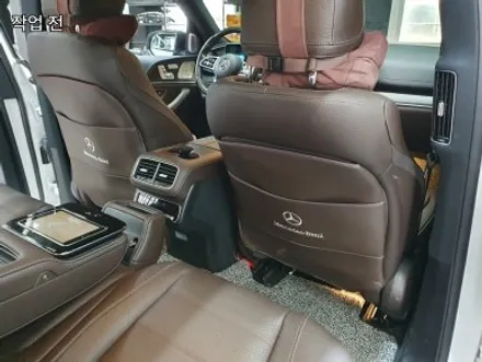 벤츠 gls400d 엠비언트 시트백 후석 모니터 설치 <자동차 실내튜닝> / 김포 양촌읍