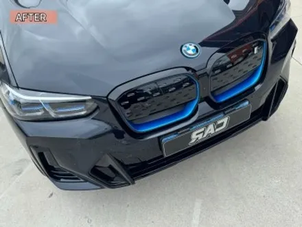 BMW iX3 키드니그릴 블루블랙 튜닝 <돼지코 교체> 괜찮을까? / 김포 양촌읍
