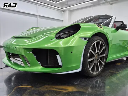 포르쉐 911 사고 후 GT3 RS 바디킷 에이버리 메탈릭 고광택 랩핑까지 / 김포 양촌읍