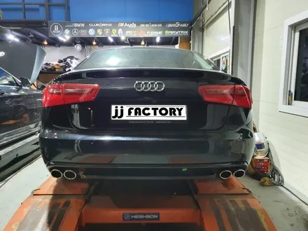 [JJ팩토리 인천김포]아우디 A6  /  RS6프론트범퍼, S6디퓨져+듀얼머플러팁 튜닝 / 김포 양촌읍