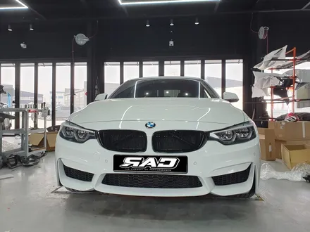 BMW 420i 사고 수리 겸 M4 바디킷 + 스포일러 튜닝 / 김포 양촌읍