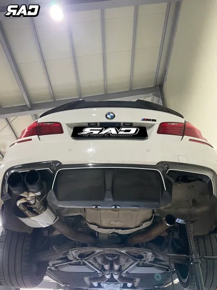 BMW M5 배기 튜닝 후기 / 김포 양촌읍