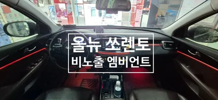 올 뉴 쏘렌토 비노출 엠비언 시공 / 부산, 김해