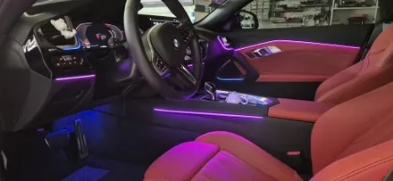 <부산> BMW Z4 실내 비노출 엠비언트 시공 / 부산, 김해
