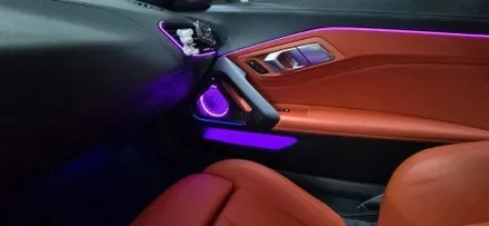 <부산> BMW Z4 실내 비노출 엠비언트 시공 / 부산, 김해