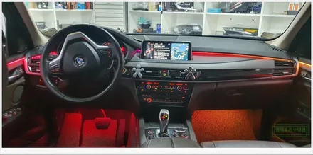 [부산자동차튜닝]BMW X5 코더스 엠비언티라이트로 우아하고 고급스러운 실내 연출 및 무드등 효과!! / 부산, 김해