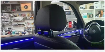 [부산자동차튜닝]BMW X5 코더스 엠비언티라이트로 우아하고 고급스러운 실내 연출 및 무드등 효과!! / 부산, 김해