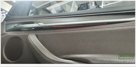 [부산자동차튜닝]BMW X5 코더스 엠비언티라이트로 우아하고 고급스러운 실내 연출 및 무드등 효과!! / 부산, 김해