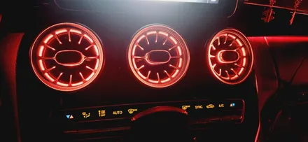 벤츠 W205 부메스터 트위터 스피커, 순정 엠비언트 작업 / 부산, 김해
