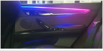 [부산자동차튜닝]BMW X5 코더스 엠비언티라이트로 우아하고 고급스러운 실내 연출 및 무드등 효과!! / 부산, 김해
