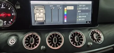 부산 벤츠 E 클래스 송풍구 엠비언트 시공 / 부산, 김해