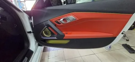 <부산> BMW Z4 실내 비노출 엠비언트 시공 / 부산, 김해