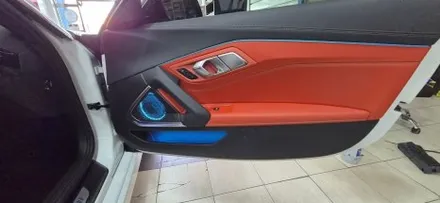<부산> BMW Z4 실내 비노출 엠비언트 시공 / 부산, 김해
