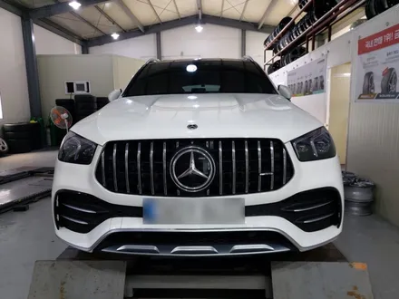 대전 W167 GLE 53 AMG 21인치 유광블랙 휠복원 + 우레탄 레드 캘리퍼도색 / 대전 중구 안영동