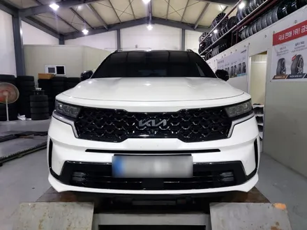 대전 휠도색 쏘렌토 MQ4 19인치 (제네시스 GV60 유광블랙 휠 교체 튜닝) / 대전 중구 안영동