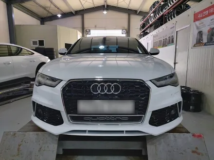 대전 휠복원 아우디 A6 C7 엔트리 18인치 고스트크롬 중고휠 교체 / 대전 중구 안영동