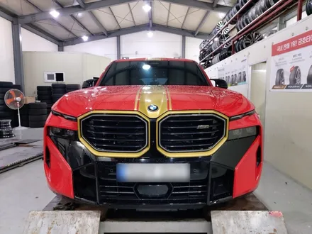 BMW G09 XM 22인치 (보센 HF-7 정품) 골드 대전 휠도색 휠로세움 / 대전 중구 안영동