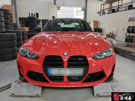 휠로세움 BMW M3 APEX (에이펙스) 19인치 대전 휠도색 (사하라골드) / 대전 중구 안영동