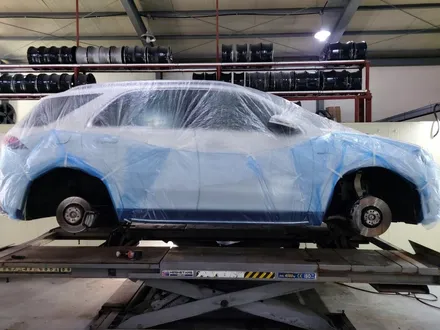 대전 W167 GLE 53 AMG 21인치 유광블랙 휠복원 + 우레탄 레드 캘리퍼도색 / 대전 중구 안영동