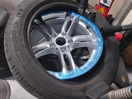 BMW F10 5시리즈 18인치 중고휠 교체 (613M 하이퍼실버 순정휠) 대전 휠복원 / 대전 중구 안영동