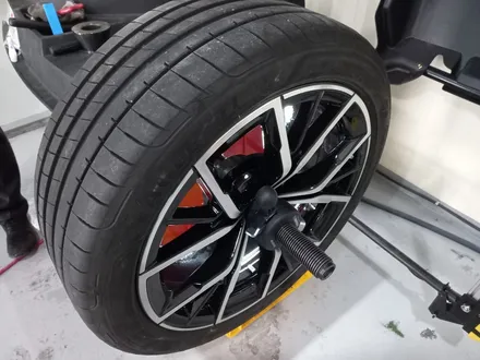 대전 휠 기스 (스크레치) BMW G30 845M 19인치 순정휠 휠복원 [휠로세움] / 대전 중구 안영동