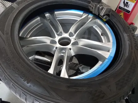 대전 휠 튜닝 수입차 BMW F10 5시리즈 613M 18인치 중고 순정휠 분체도장 / 대전 중구 안영동