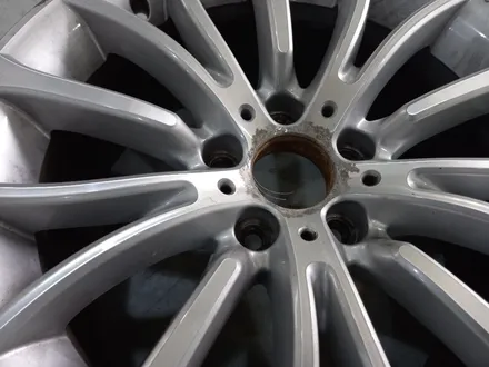 BMW F10 5시리즈 럭셔리 18인치 청주 휠복원, 대전 휠도색 (고스트크롬) / 대전 중구 안영동
