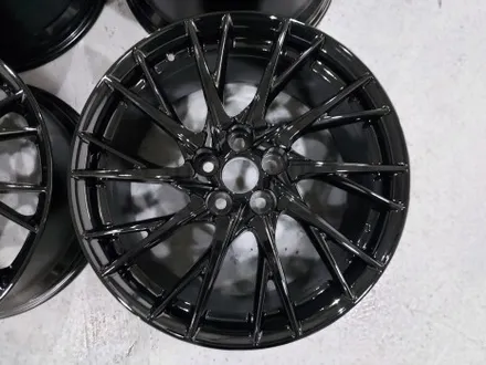 대전 휠도색 수입차 렉서스 RC F 19인치 순정휠 (유광블랙 분체도장) / 대전 중구 안영동