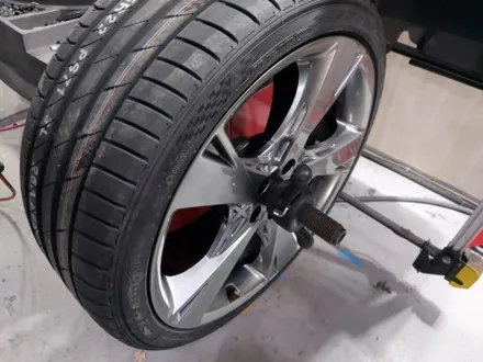 대전 카니발 KA4 중고휠 인치업 (GV80 22인치 휠복원 순정휠 + 265/35/22 엑스타 PS71 SUV 타이어) / 대전 중구 안영동