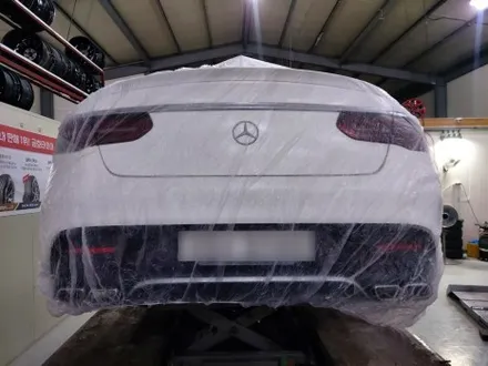 대전 벤츠 W166 GLE 쿠페 AMG 21인치 유광블랙 휠도색 + 레드 캘리퍼도색 / 대전 중구 안영동