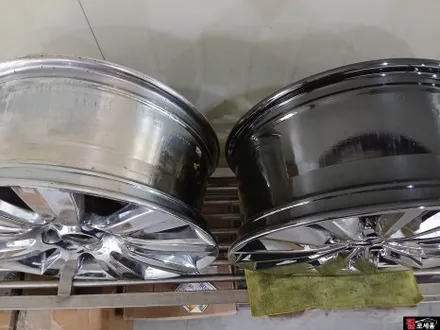 논산 에쿠스 휠 백화 부식 바람빠짐 현상 대전 휠복원 터빈 18인치 중고휠 교체 / 대전 중구 안영동