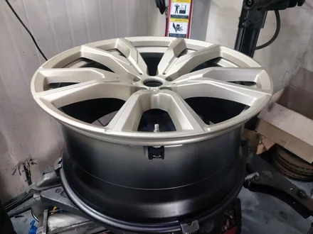 대전 휠도색 휠로세움 BMW G07 X7 755M 22인치 순정휠 (무광 사하라골드) / 대전 중구 안영동