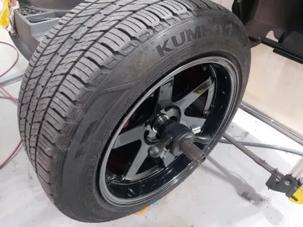 G4 렉스턴 렉카 TE37 19인치 고스트크롬 대전 휠도색 분체도장 / 대전 중구 안영동