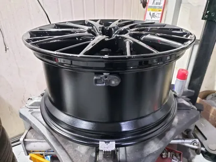 대전 휠도색 수입차 렉서스 RC F 19인치 순정휠 (유광블랙 분체도장) / 대전 중구 안영동