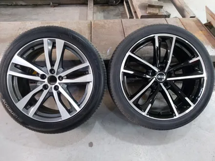 아우디 A6 C8 인치업 (A7 4K 20인치 중고휠 + 벤투스 S2 AS 타이어) 대전 휠복원 휠로세움 / 대전 중구 안영동