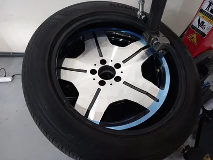 벤츠 W221 S클래스 S600 단조 떡판 18인치 중고휠 (순정휠) 휠 튜닝 [대전 휠복원 휠도색 휠로세움] / 대전 중구 안영동