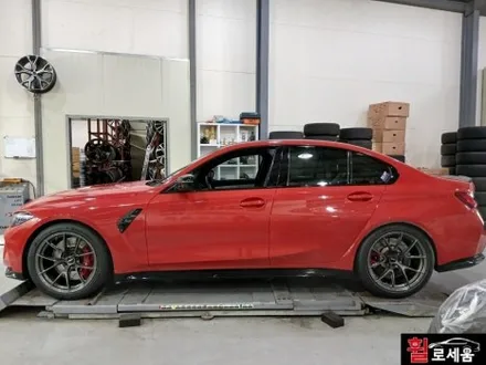 휠로세움 BMW M3 APEX (에이펙스) 19인치 대전 휠도색 (사하라골드) / 대전 중구 안영동