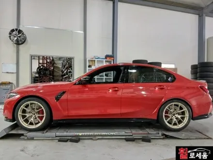휠로세움 BMW M3 APEX (에이펙스) 19인치 대전 휠도색 (사하라골드) / 대전 중구 안영동