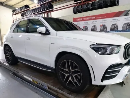 대전 W167 GLE 53 AMG 21인치 유광블랙 휠복원 + 우레탄 레드 캘리퍼도색 / 대전 중구 안영동