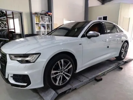 아우디 A6 C8 인치업 (A7 4K 20인치 중고휠 + 벤투스 S2 AS 타이어) 대전 휠복원 휠로세움 / 대전 중구 안영동