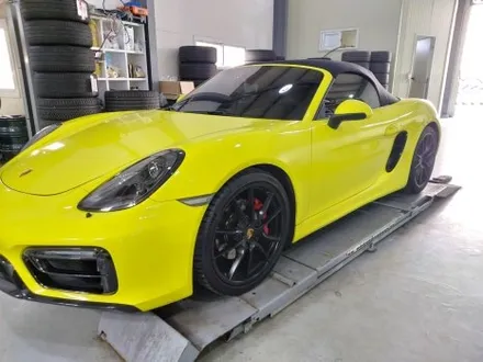 대전 휠도색 / 수입차 포르쉐 박스터 GTS 20인치 순정휠 유광블랙 분체도장 / 대전 중구 안영동