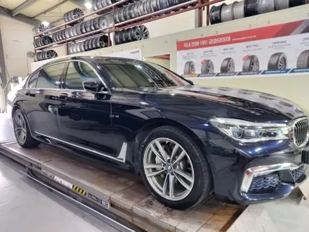 대전 다이아컷팅 분체도장 휠도색 및 블루 우레탄 캘리퍼도색 (BMW G11 7시리즈) / 대전 중구 안영동